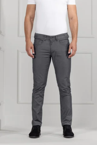 																	black denim														