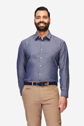 																	chambray marine														